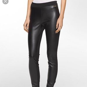 Calvin Klein leather pants